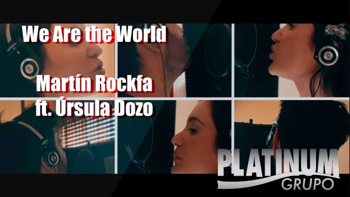Impresionante cover de Martin y Ursula del grupo Platinum - We are the world