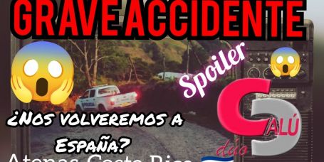 Accidente del Dúo Calú en su viaje por el mundo