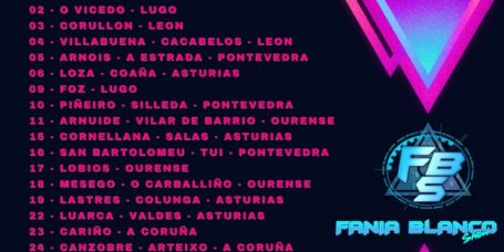 Aquí están las fechas de Agosto de Fania Blanco Show