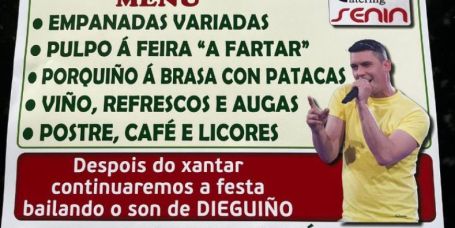 Dieguiño actuará nos Martores, Valga
