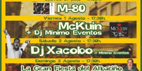 Grupo Fussion en las fiestas de Albariño´25