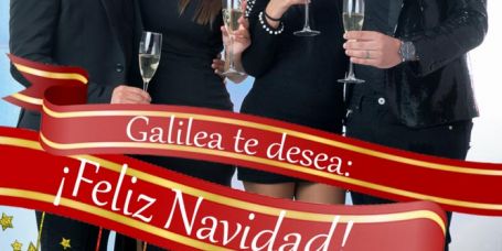 Galilea os desea Feliz Navidad y Prospero Año 2017