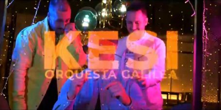 La orquesta Galilea versiona Kesi en merengue