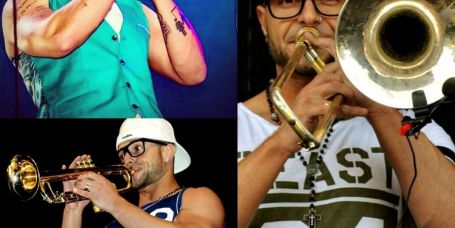 Tony Louzao el nuevo trompetista y trombonista de Fania Blanco Show