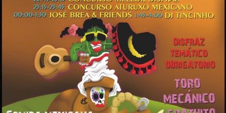 Begoña García en la II Fiesta Mexicana de Vimianzo 