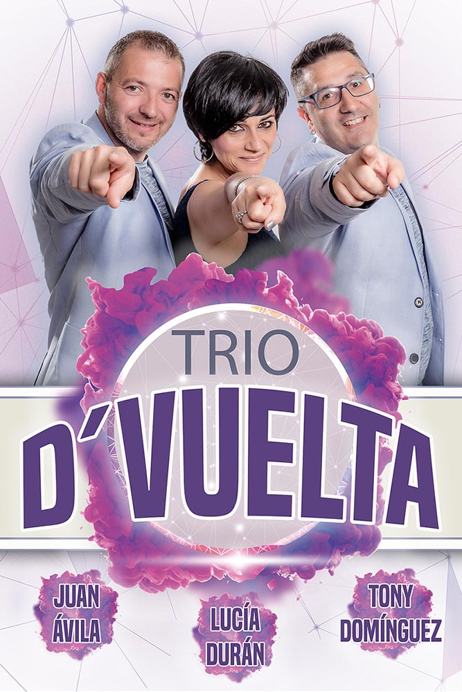 Componentes Trío D´VUELTA Orquestas de Galicia